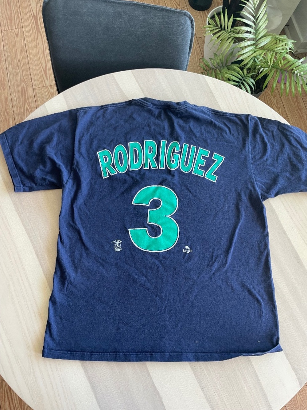 RARE Vintage 90s Seattle Mariners Tshirt Alex Rodrigues XL
